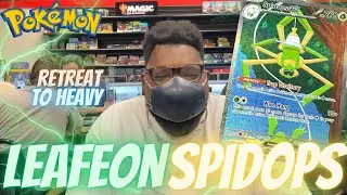 Spidops EX & Leafeon VMAX Deck Profile! Best Deck Post Rotation!? (ft. Jimmy) Pokemon TCG 2023