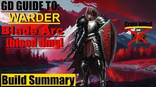[Grim Dawn] Warder, bleeding damage Blade Arc with health regeneration, build summary (guide)