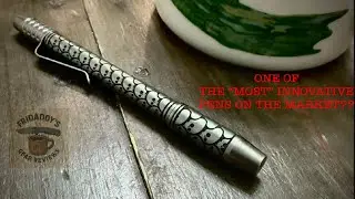 This Pen Looks Like It Was Made for a Hitman! Ti2 Design x Playge &ldquo;Techliner&rdquo; Review!