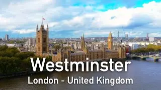 Aerial View Westminster  🇬🇧✨Big Ben, Houses of Parliament and more!  🏰 Drone DJI Mini 4 Pro