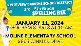 RGSD Districtwide Elementary Spelling Bee