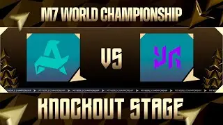 [RU] | M7 Knockout Stage День 1 | AUR vs YG | Игра 1