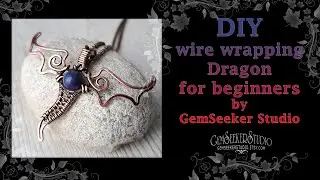 Let's make a gift together. DIY. Make a very simple Dragon for beginners. 10 minute jewelry.