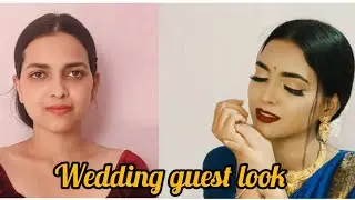 INDIAN WEDDING GUEST LOOK | TRADITIONAL MAKEUP LOOK | MISS MALLICK |  #makeup #youtube
