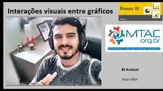 Interação de filtro entre gráficos - Power BI