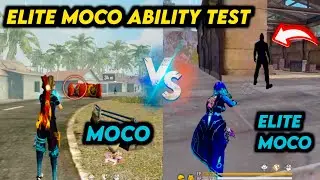 Elite Moco Ability Test Free Fire | Moco Vs Elite Moco | Garena Free Fire | Gaming With MG