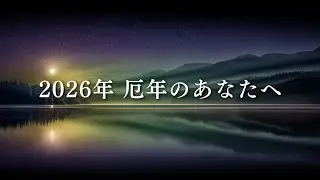 2026年が厄年のあなたへ｜厄年の本当の意味と正しい過ごし方