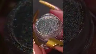 [pr/ad] Opening and Swatching Question Beauty True Holo loose pigment