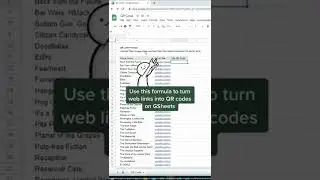 Google sheets quick tips & tricks - Slicer, QR Code generation, SPLIT Text function #shorts