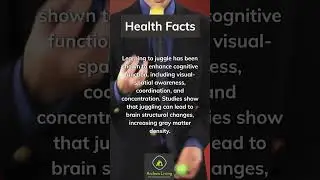 Archaic Living Health Facts: Juggling can improve brain function #archaicliving #healthfacts