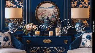 Spring Home Decor Trends 2025: Chinoiserie & Blossoms for Elegant Living!