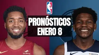 🔥PRON&Oacute;STICOS DEL D&Iacute;A | NBA 8 DE ENERO | TODOS LOS PICKS🔥