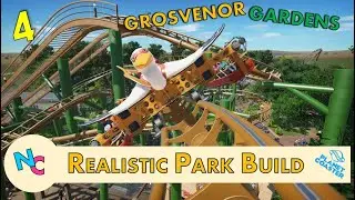 S&S FREE-FLY! - Realistic Planet Coaster Park Series - #4 - Grosvenor Gardens