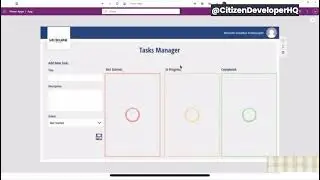 Create a Task Manager in Power Apps   5 Minute Watch