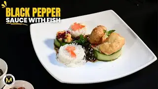 EASY Fish Black Pepper Food Plating to try at home | Michelin Star