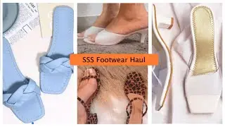 Street style store &lsquo;SSS&rsquo; footwear haul | Flats | Heels | Trendy Footwear | haul 2021 |