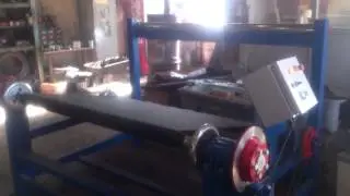 Unwinding module Rotocure press