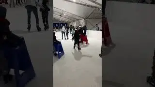 Skating first time Bellevue WA Dec 31 2022