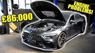 Я купил дорогой Mercedes GT63s AMG, а двигатель не заводится!