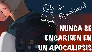 (ESP) Speedpaint apocalypse backpack + conversaci&oacute;n tranqui