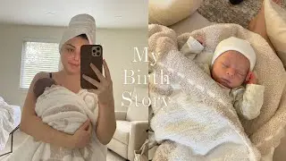 MY BIRTH STORY ♡ EMERGENCY C-SECTION + POSTPARTUM