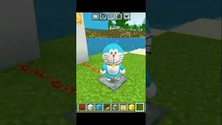 How to spawn Doraemon #shortsvideo #minecraft #gaming #shortsviral #shortsvideo #minecraft