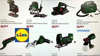 LIDL catalogue parkside DIY Tools Bricolage Jardinage Arrivage Aout 2025 #france #tools #parkside 