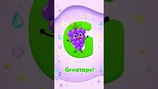 Learn the Letter G &ndash; Giggly ABC Song with Grape 🍇 | Speak & Repeat for Kids