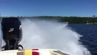 21' Scorpion Offshore Moon River Falls/Basin to Henry's Fish Restaurant