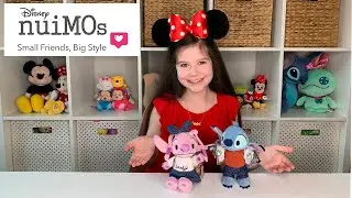 Disney nuiMOs Stitch and Angel Posable Plush | inJoy with Violet