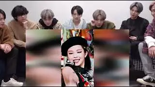 BTS reaction- JENNIE -tik Tok edit ❤️❤️🖤