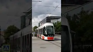 CAF Urbos AXL in Tallinn🇪🇪 #tram #publictransport #tallinn #estonia #shorts