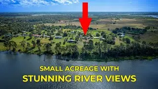 QUINTESSENTIAL SMALL ACREAGE PROPERTY CLOSE TO TOWN WITH STUNNING RIVER VIEWS