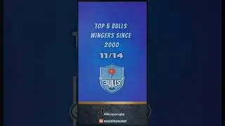 Top 5 Bulls Wingers since 2000|Who was your best? - URC #springboks #rugby