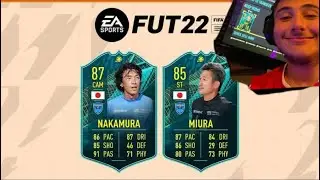 King Kazu Moments Duo SBC 85 Miura + 87 Nakamura Moments FIFA 22 Danny Aarons&rsquo; Dad
