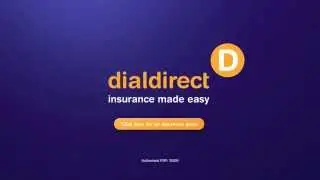 Dialdirect - A lifetime goes by in a minute (Radio)