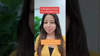 Changing Course on Student Visa #changeofcourse  #tradecourseinaustralia #490 #190