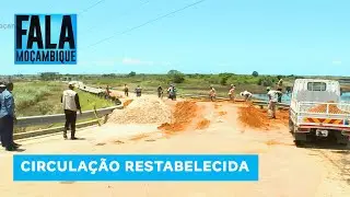 Reaberto tráfego na estrada de ligação entre Vila Sede Municipal de Marracuene e Macaneta