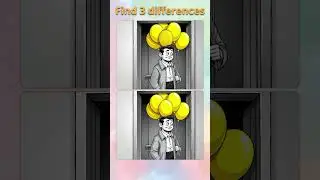Find 3 Differences &ndash; Spot the Difference Challenge #Shorts Can You Beat This Challenge?