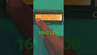 16&times;2 LCD INTERFACE WITH ARDUINO | I2C MODULE PROJECT #arduinoproject #electronics @electrobiotech