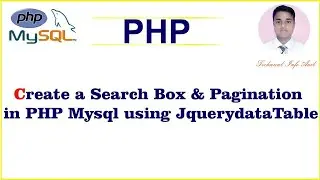 Datatable Jquery Plugin Php Mysql Hindi | Pagination Search Show Limit