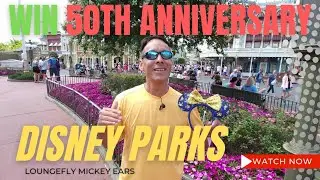 DISNEY LOUNGEFLY 50TH ANNIVERSARY MICKEY MOUSE EARS GIVEAWAY!