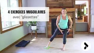 4 exercices super efficaces! | Avec glissettes
