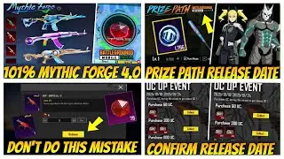 🤯 Big Change | Next Mythic Forge Upgradable Gun 4.0 Update | prize path Release date | Next Uc Up