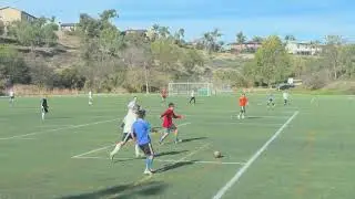#soccer 2025-12-12 (金) San Diego 色队进攻视角