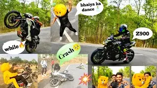 My Patratu Ride Bike Stunt🏍️ With Teedy bear🐻 on Public Reaction #stunt #ride #teddy