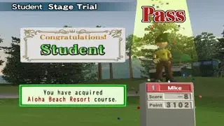 Hot Shots Golf Fore! - Fujizakura cc 18 hole Test Stage -8 under par