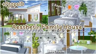 Aesthetic Family House + PropsID Aesthetic ✨🌸 : Sakura School Simulator #sakuraschoolsimulator