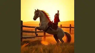 Stella and Her Spanish Mustang Pony Version 2