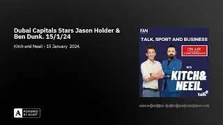 Dubai Capitals Stars Jason Holder & Ben Dunk. 15/1/24